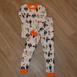 Pottery Barn Kids Halloween Pajama set- Like New